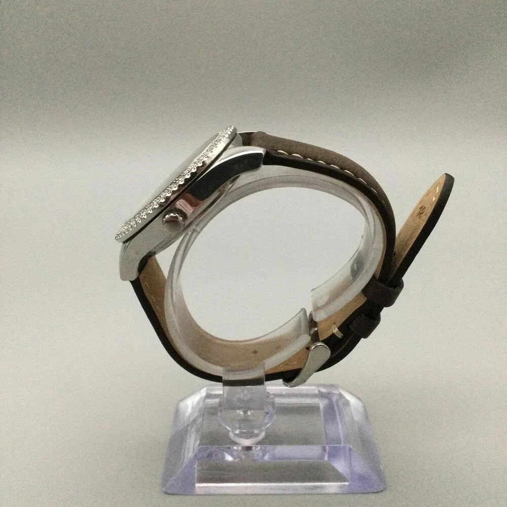 Fossil Stella Women Watch 38mml Brown Leather Crystals Multi ES-2995 New Battyer